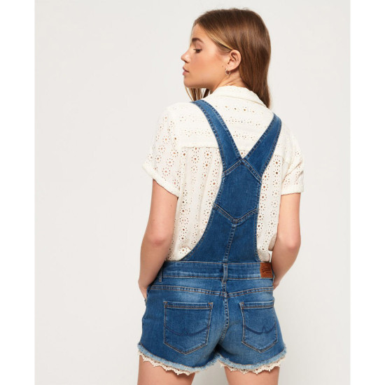 Superdry Γυναικεία denim σαλοπέτα